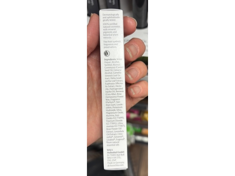 Dr. Hauschka Defining Mascara, 01 Black, 0.2 fl oz/6 mL