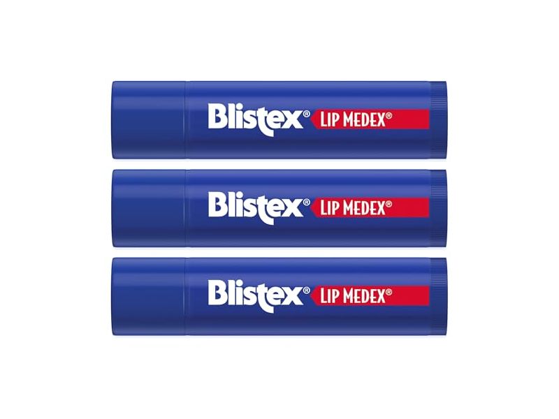 Blistex Lip Medex Lip Protectant Stick, 0.15 oz/4.25 g, Pack Of 3