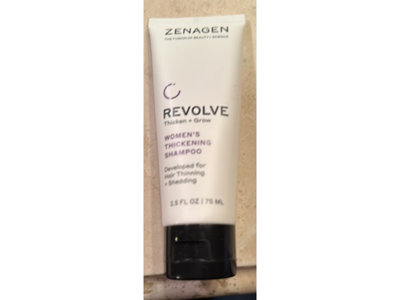 Zenagen Revolve Women's Thickening Shampoo, 2.5 fl oz/75 mL