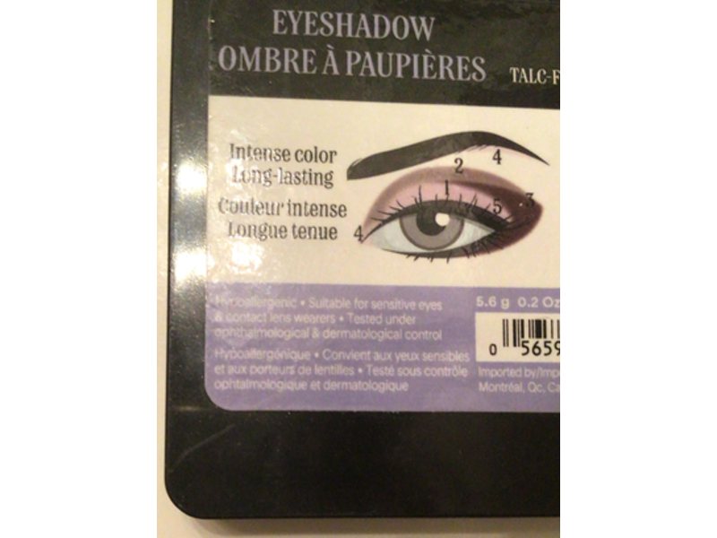 Marcelle Eyeshadow, Plum Perfect, 0.2 oz/5.6 g