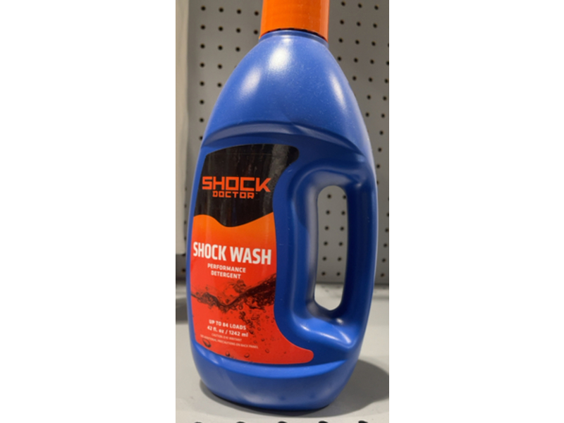 Shock Doctor Shock Wash Performance Detergent, 84 Loads, 42 fl oz/1242 mL