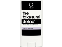 Kaia Naturals The Takesumi Detox Charcoal Deodorant + Detox, Sakura Blossom, 0.42 oz/12 g - thumbnail 1
