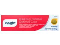 Equate Whole Mouth Protection Optimal Care Toothpaste, Whitening, 5.1 oz/144 g - Image 2