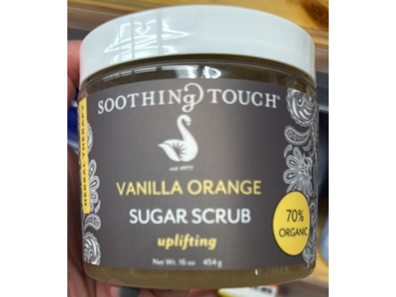 Soothing Touch Sugar Scrub, Vanilla Orange, 16 oz/454 g