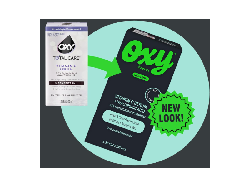 Oxy Total Care Vitamin C Serum, Hyaluronic Acid, 1.25 fl oz/37 mL
