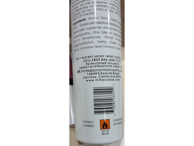 TRIDesign Covert Control Hair Finishing Spray, 10.5 oz/350 mL