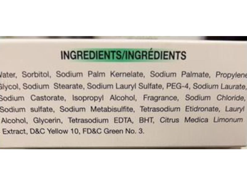 Pears Soap, Lemon Flower Exacts, 3.53 fl oz/100 g