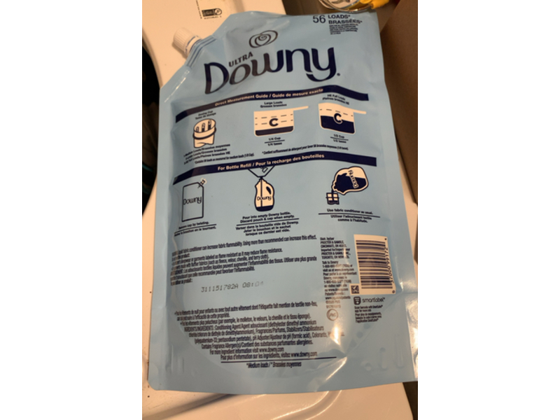 Downy Ultra Fabric Conditioner, April Fresh, 56 Loads, 48 fl oz//1.43 L