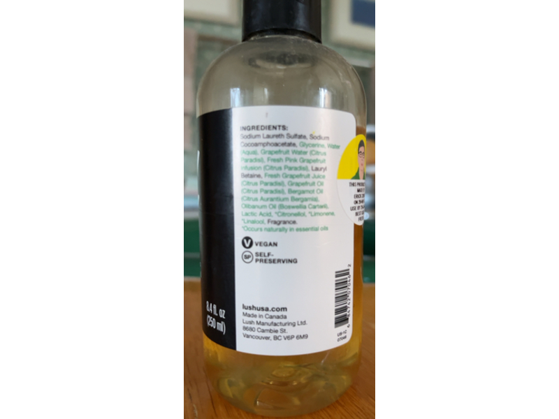 Lush Happy Hippy Shower Gel, 8.4 fl oz/250 mL