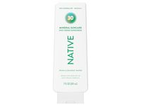 Native Mineral Suncare Sunscreen, SPF 30, Pear & Coconut Water, 7 fl oz/207 mL - thumbnail 1