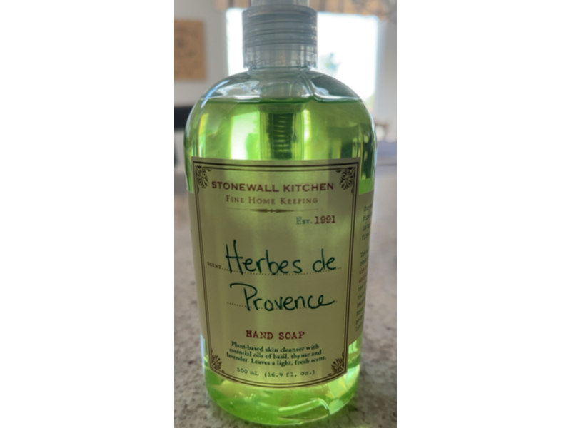Stonewall Kitchen Herbes De Provence Hand Soap, 16.9 fl oz/500 mL
