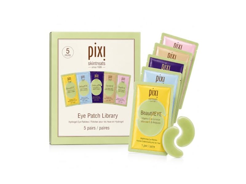 Pixi Skintreats Eye Patch Library Hydrogel Eye Patches, 5 Pairs