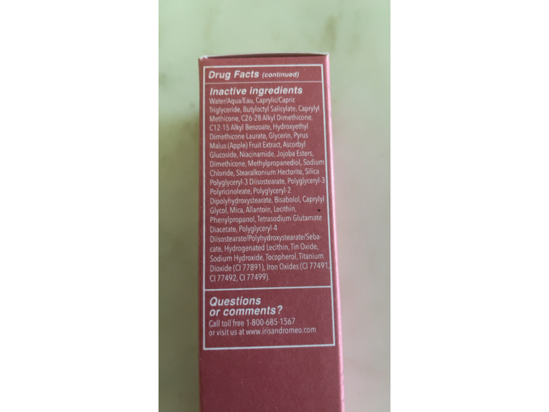 Iris&Romeo Weekend Skin Sunscreen, SPF 50, 35 mL/1.18 fl oz