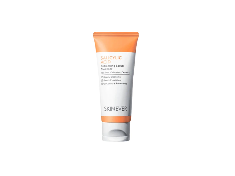 Skinever Refreshing Scrub Cleanser, 75 mL