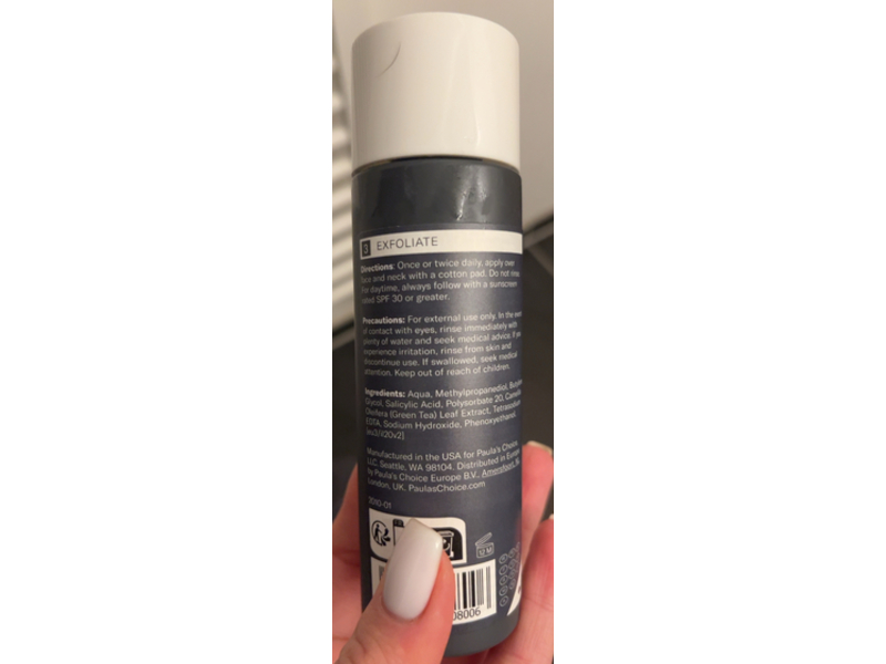 Paula's Choice Exfoliate Skin Perfecting 2% BHA Liquid Exfoliant, 4 fl oz/118 mL