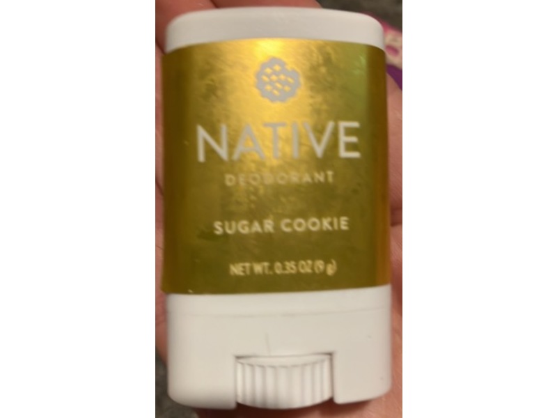 Native Deodorant, Sugar Cookie, 0.35 oz/9 g, Pack Of 2