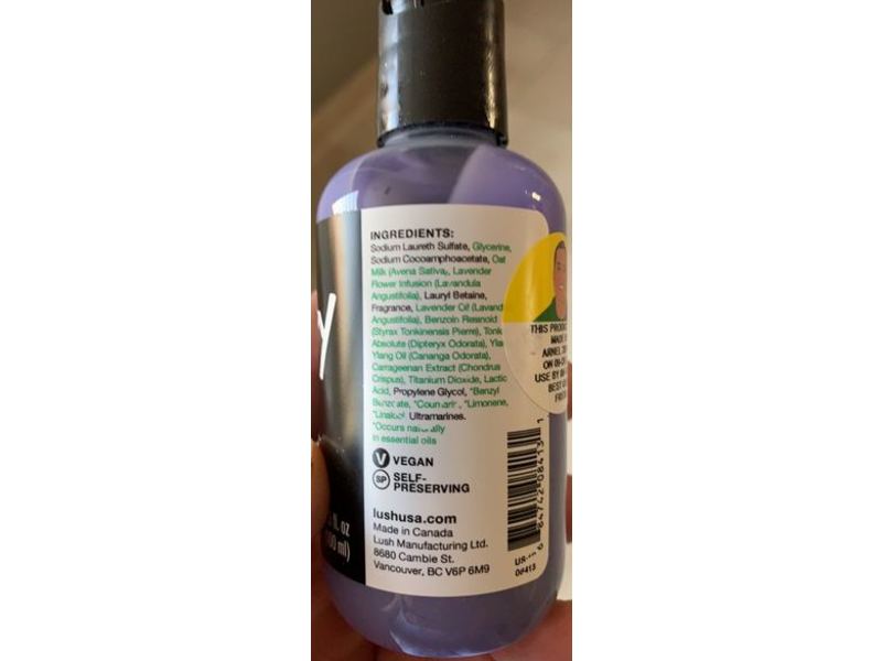 Lush Sleepy Shower Gel, 3.3 fl oz