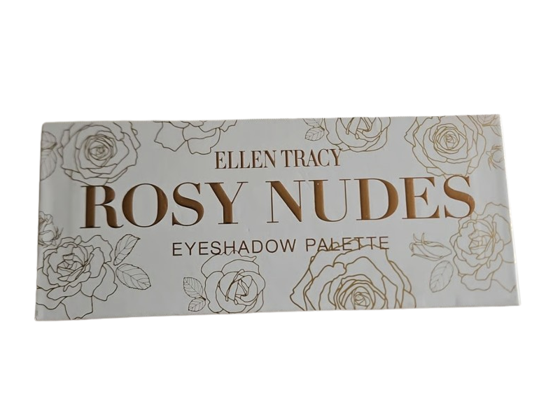 Ellen Tracy Rosy Nudes Eyeshadow Palette, 0.64 oz/18 g
