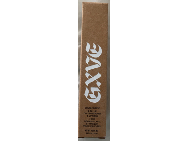 Gxve By Gwen Stefani Double Dippin 2-In-1 Lip Color Remover & Hydrating Lip Mask, 0.65 fl oz/20 mL
