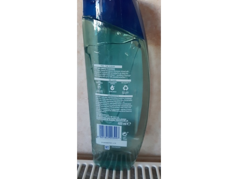 Head & Shoulders Itch Relief Anti Dandruff Shampoo, Deep Cleanse, 400 mL