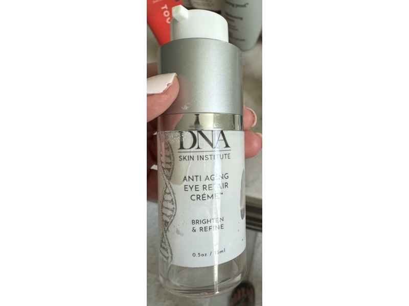 DNA Skin Institute Anti Aging Eye Repair Cream, Brighten & Refine, 0.5 oz/15 mL