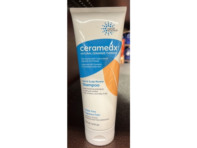 Ceramedx Earth Science Hair & Scalp Renew Shampoo, 8 fl oz/236 mL