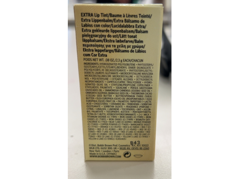Bobbi Brown A Tint Of Glam Extra Lip Tint Set, Bare Pink & Bare Raspberry, 0.08 oz/2.3 g