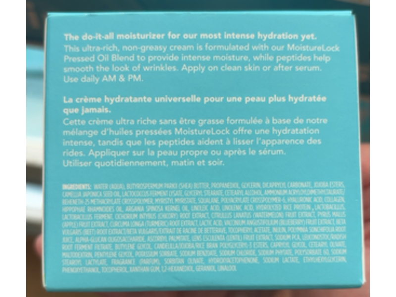 Tula Skin Care Moisture Intense Ultra Hydrating Day & Night Cream, 3.31 oz/94 g