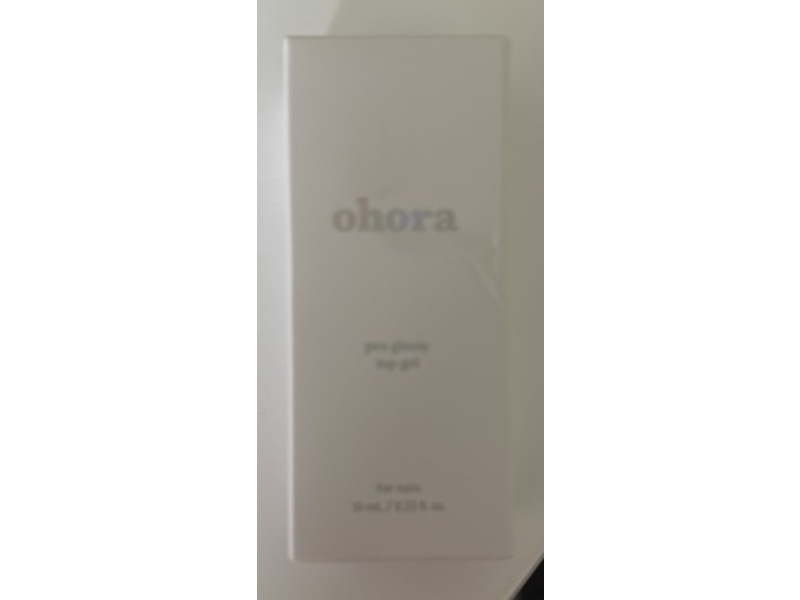 Ohora Pro Glossy Top Gel, 0.33 fl oz/10 mL