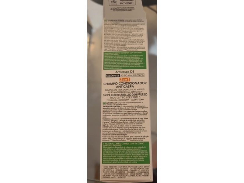 Vichy Laboratories Anti Dandruff 2 In 1 Conditioning Shampoo, 200 mL