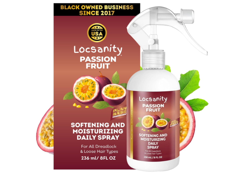 Locsanity Softening & Moisturizing Daily Spray, Passion Fruit, 8 oz/236 mL