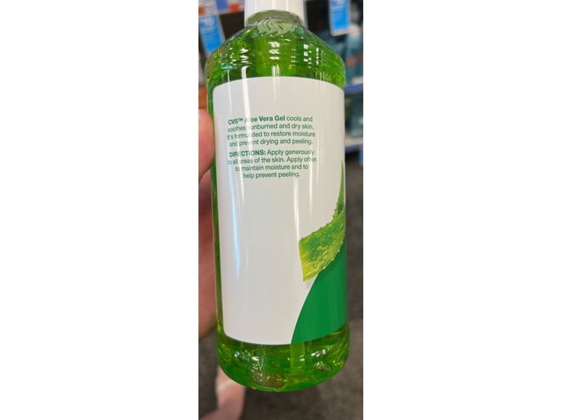 Cvs Aloe Vera Gel, Vitamin E, 20 oz/567 g