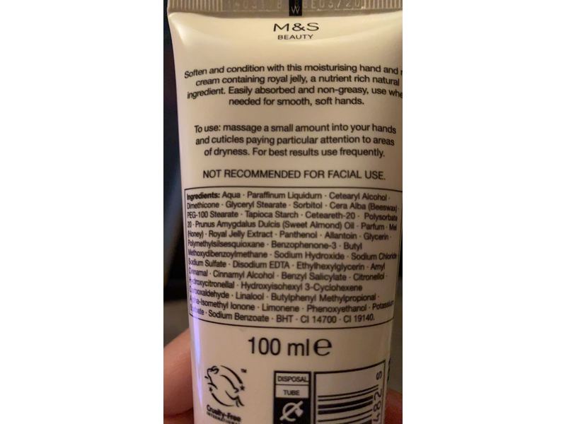 Royal Jelly Moisture Rich Hand & Nail Cream, 100 mL