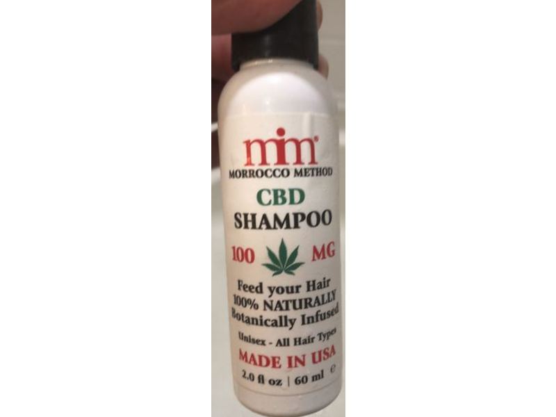 Morocco Method Cbd Shampoo, 100 mg, 2 fl oz/60 mL