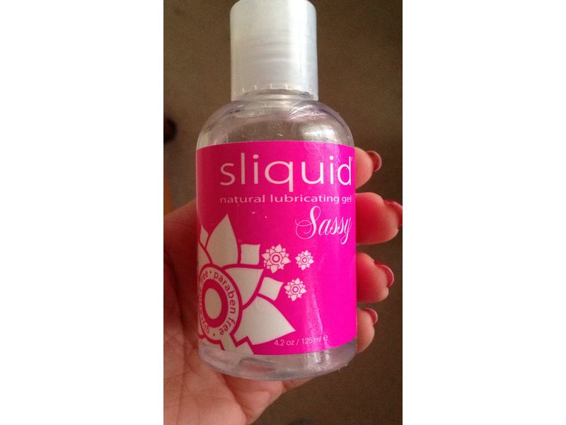 Sliquid Natural Lubricating Gel, Sassy, 4.2 oz