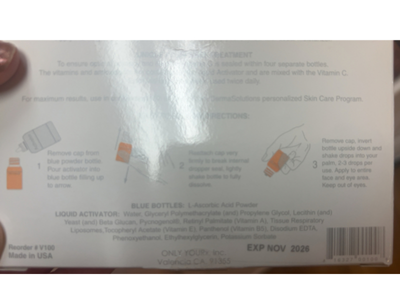 Only YOURx Multivitamin C Anti-Oxidant Serum, 7 oz