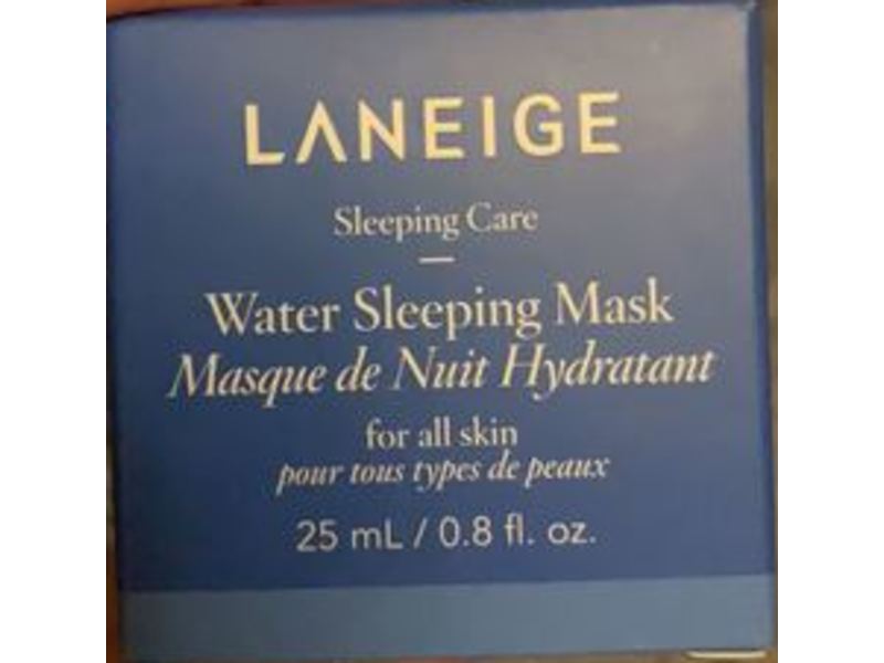 Laneige Water Sleeping Mask, Sleeping Care, 0.8 fl oz/25 mL