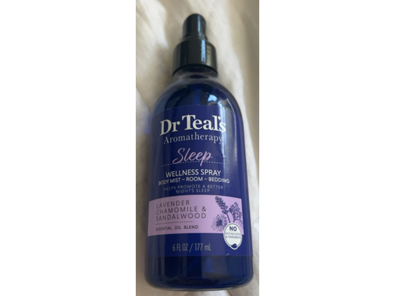 Dr Teal's Aromatherapy Sleep Wellness Spray, Lavender & Chamomile, 6 fl oz/177 mL