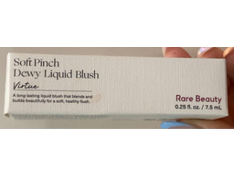 Rare Beauty Soft Pinch Dewy Liquid Blush, Virtue, 0.25 fl oz/7.5 mL