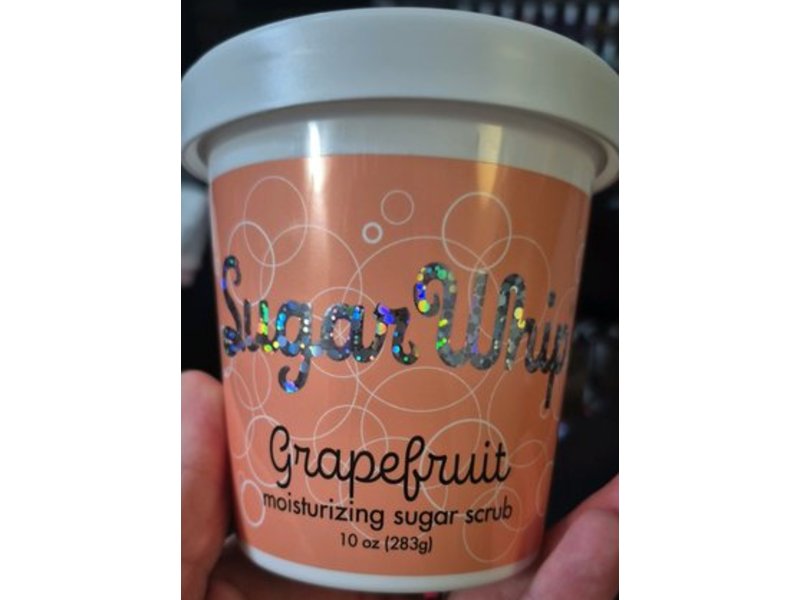 Primal Elements Sugar Whip Moisturizing Sugar Scrub, Grapefruit, 10 oz/283 g