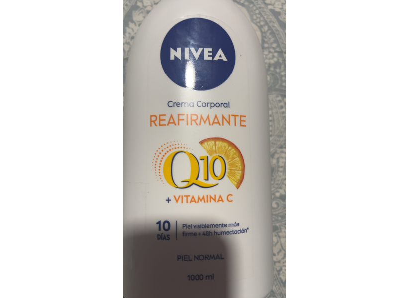 Nivea Body Firming Cream, Q10 + Vitamin C, 1000 mL