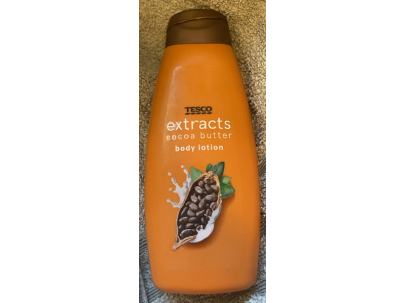 Tesco Body Lotion, Cocoa Butter, 400 mL