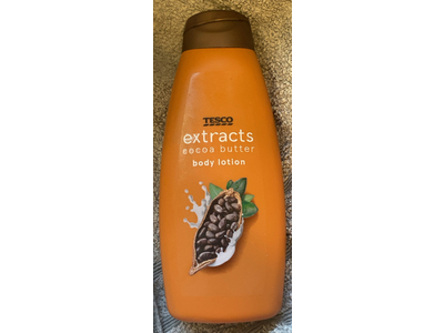 Tesco Body Lotion, Cocoa Butter, 400 mL Ingredients and Reviews