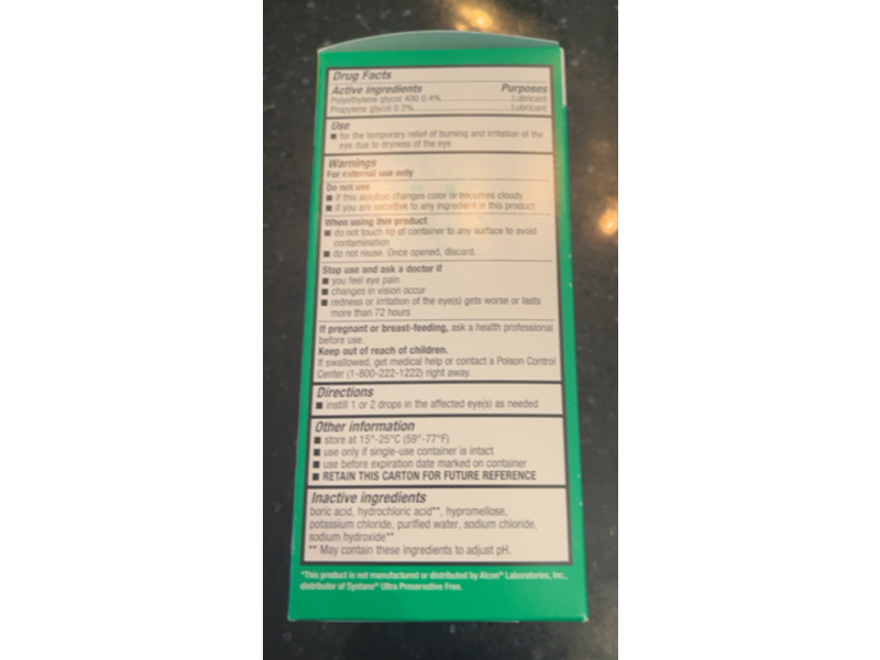 Cvs Health Lubricant Eye Drops, 0.01 fl oz/0.4 mL