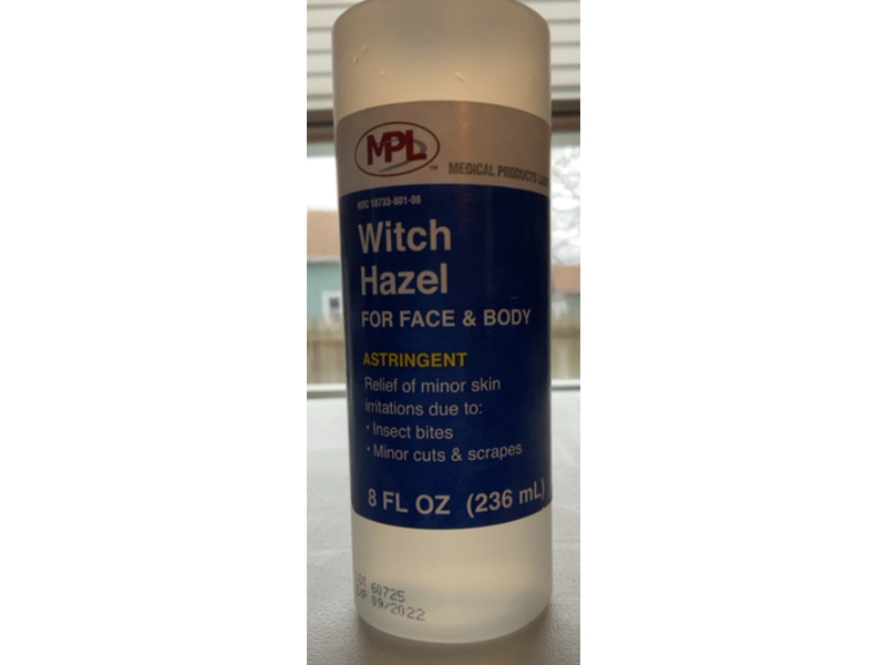 MPL Astringent, Witch Hazel, 8 fl oz/236 mL