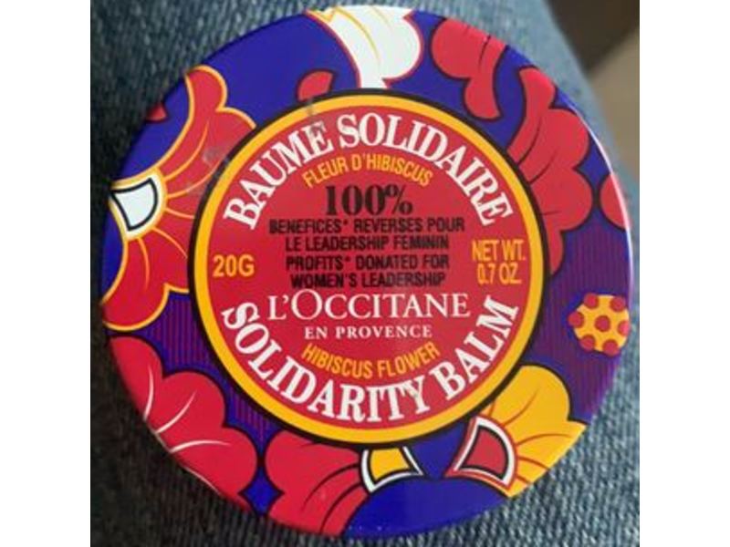L'Occitane En Provence Solidarity Balm, Hibiscus Flower, 0.7 oz/20 g