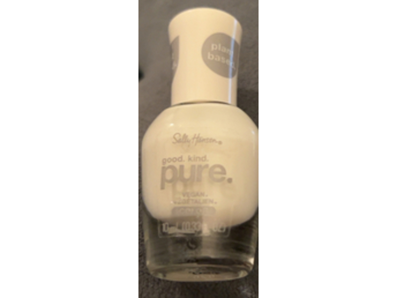 Sally Hansen Good.Kind.Pure Nail Polish, 105 Light Lychee, 0.33 fl oz/10 mL