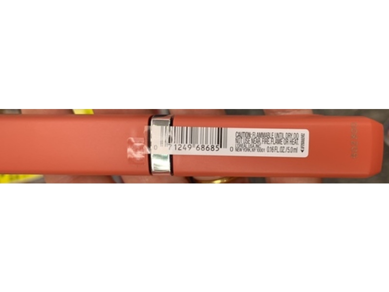 L'Oreal Paris Infallible Matte Resistance Liquid Lipstick, 625 Summer Fling, 0.16 fl oz/5 mL