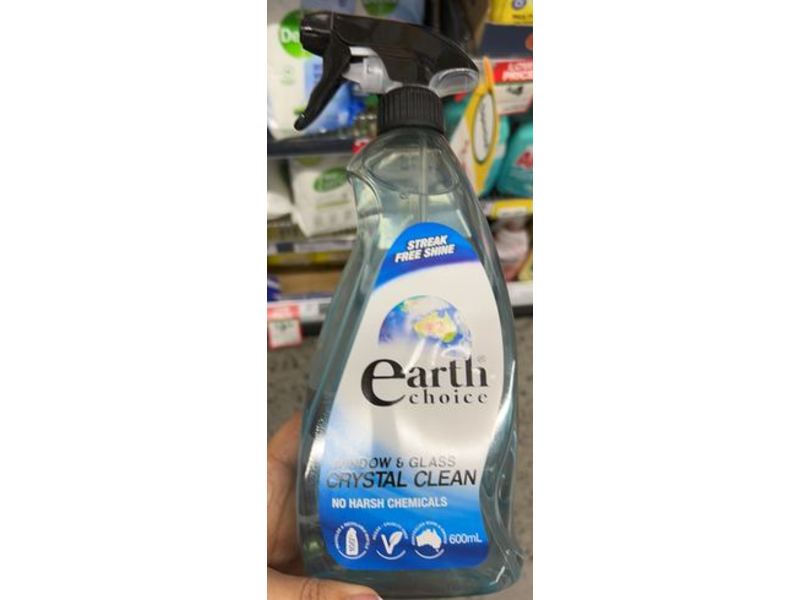 Earth Choice Window & Clean Crystal Clean, 600 mL