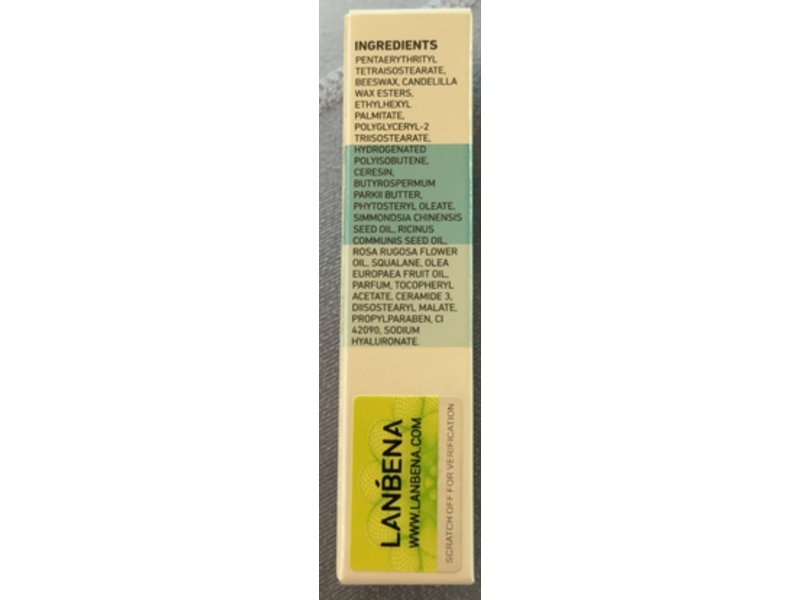 Lanbena Lip Balm, Hyaluronic Acid, 0.06/1.8 g